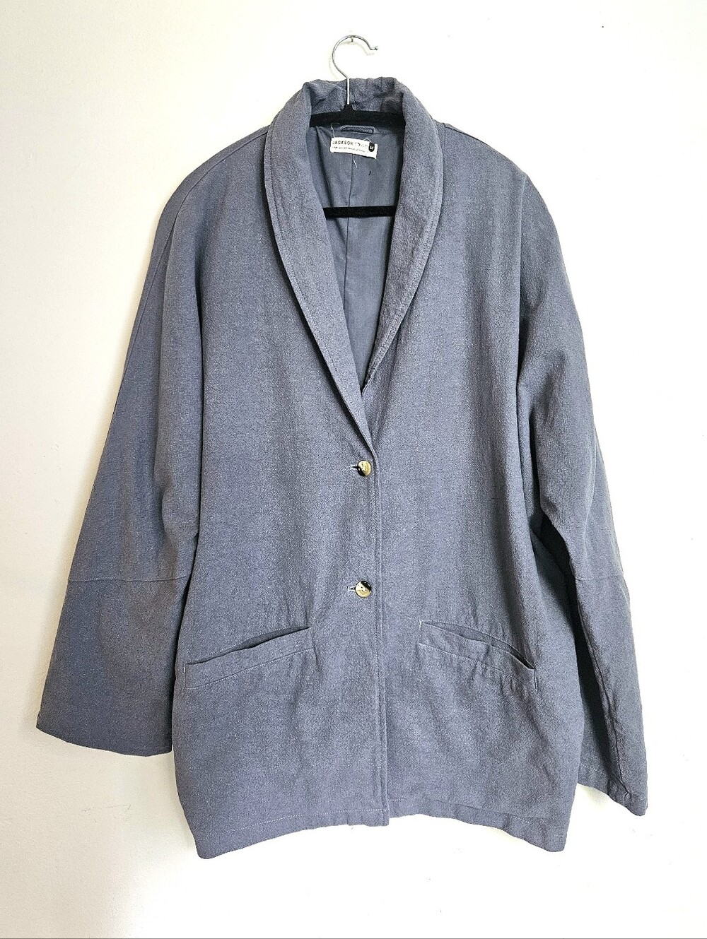 JACKSON ROWE Blue Upturn Blazer